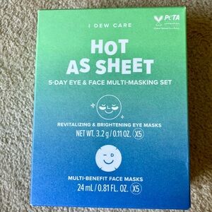 I Dew Care Hot as Sheet 5-Day Eye & Face Multitasking Set Unisex